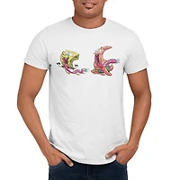 Sponge Bob T-Shirt à manches courtes pour homme