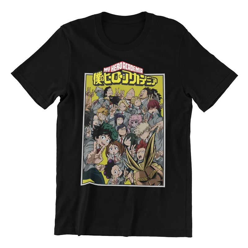 My Hero Men's Short Sleeve Crew neck T-Shirt