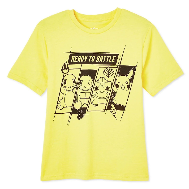 Pokemon Boys' Graphic Tee, Sizes XS-L