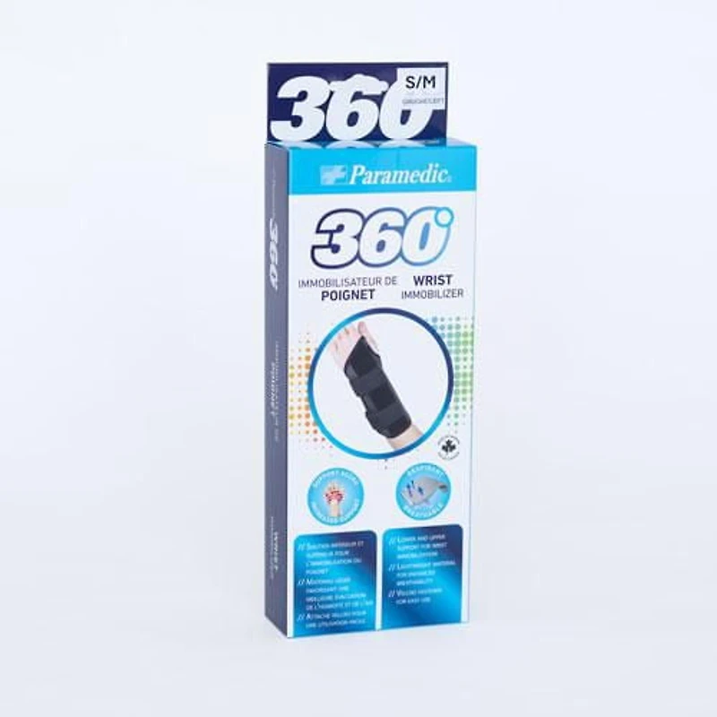 IMMOBILISATEUR POIGNET - DROIT - SMALL/MEDIUM