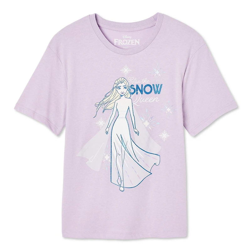 Disney Girls' Frozen Holiday Tee