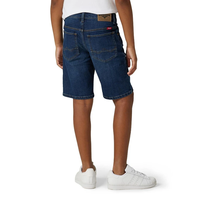 Wrangler Short en Denim 5 Poches Pour Garçon