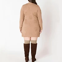 Devoted robe-pull à manches longues et motifs