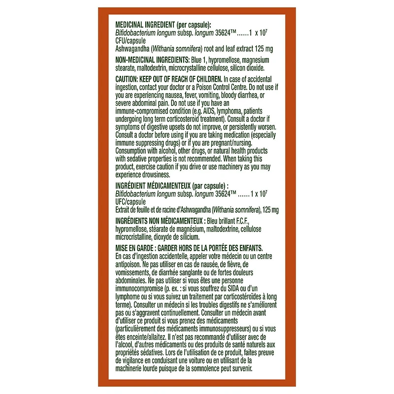 Align Probiotic, Bloating + Digestive Stress Relief, Probiotic for Women and Men with Ashwagandha, Probiotic for Gut Health, Helps Relieve Symptoms of Irritable Bowel Syndrome (IBS) such as Bloating, Gas, and Abdominal Discomfort, 28 Capsules, 28CT