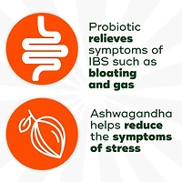 Align Probiotic, Bloating + Digestive Stress Relief, Probiotic for Women and Men with Ashwagandha, Probiotic for Gut Health, Helps Relieve Symptoms of Irritable Bowel Syndrome (IBS) such as Bloating, Gas, and Abdominal Discomfort, 28 Capsules, 28CT
