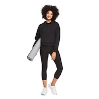 Haut à capuchon en tricot doux Athletic Works pour femmes