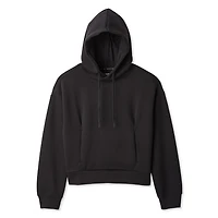 Haut à capuchon en tricot doux Athletic Works pour femmes