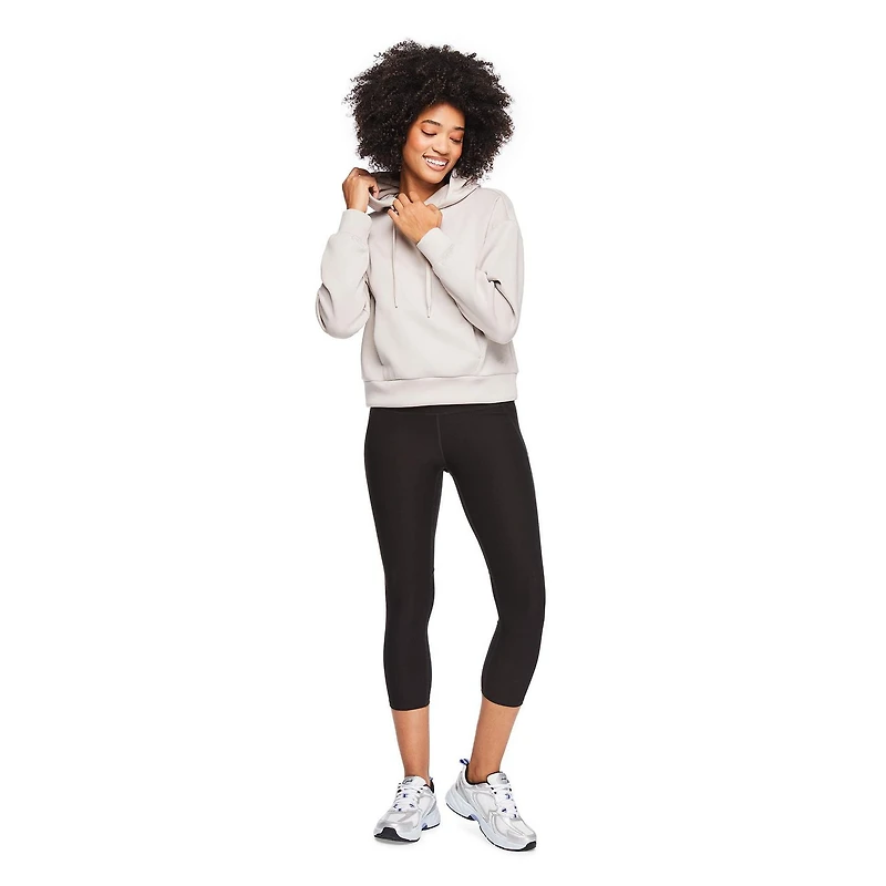Haut à capuchon en tricot doux Athletic Works pour femmes