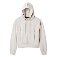 Haut à capuchon en tricot doux Athletic Works pour femmes