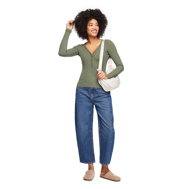 George Women's Henley T-Shirt
