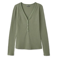 T-shirt henley George pour femmes