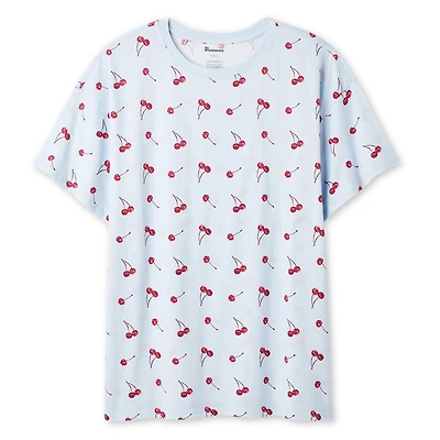 T-shirt de nuit à manches courtes No Boundaries pour femmes