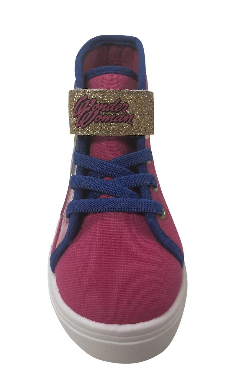 Wonder Woman Toddler Girl's  Canvas Shoe