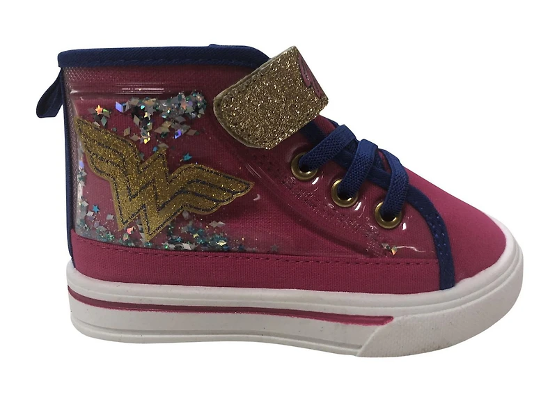Wonder Woman Toddler Girl's  Canvas Shoe