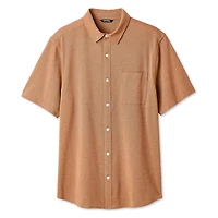 George Men's Knit Button-Up Shirt