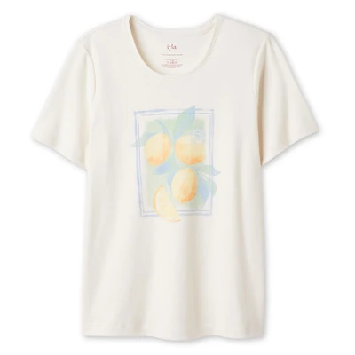 T-shirt à imprimé graphique Iyla pour femmes