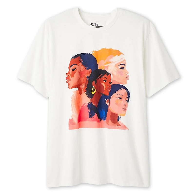 M. Falconer Women's Plus International Day T-Shirt