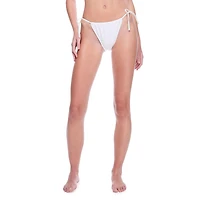 No Boundaries Women's Side Tie Bikini Bottom