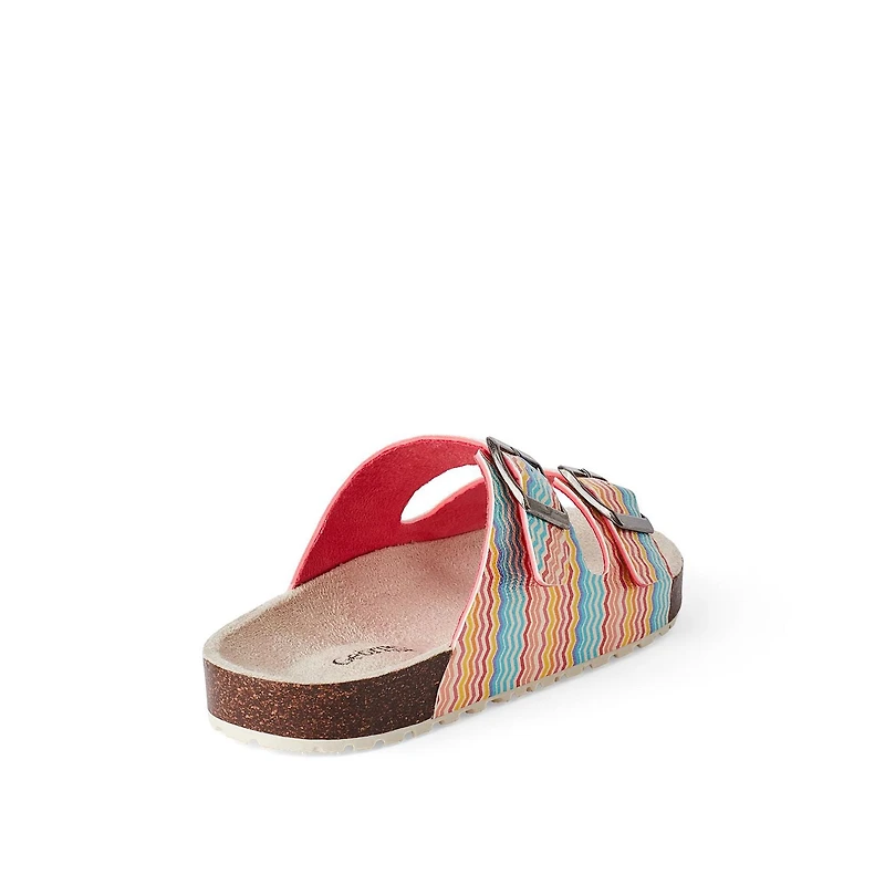 George Girls' Double Buckled Sandals