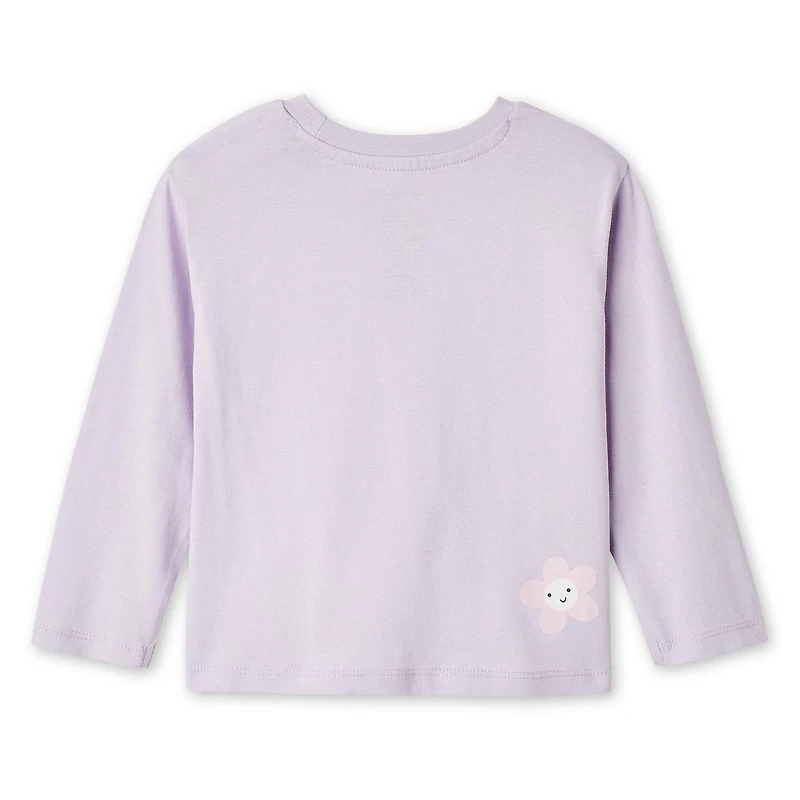 George Toddler Girls' Long-Sleeve Graphic T-Shirt