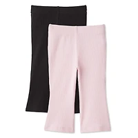 George Baby Girls' Flare Legging 2-Pack