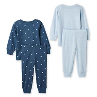 George Baby Boys' Four Piece Pajama Set