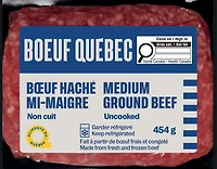 Boeuf Québec medium ground beef