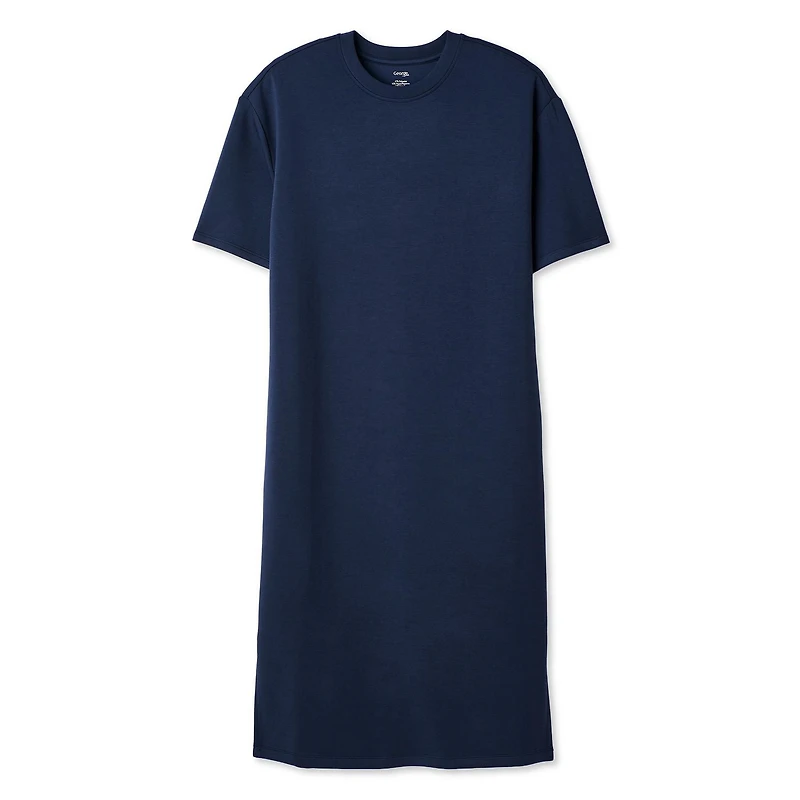 Robe t-shirt en tricot doux George pour femmes