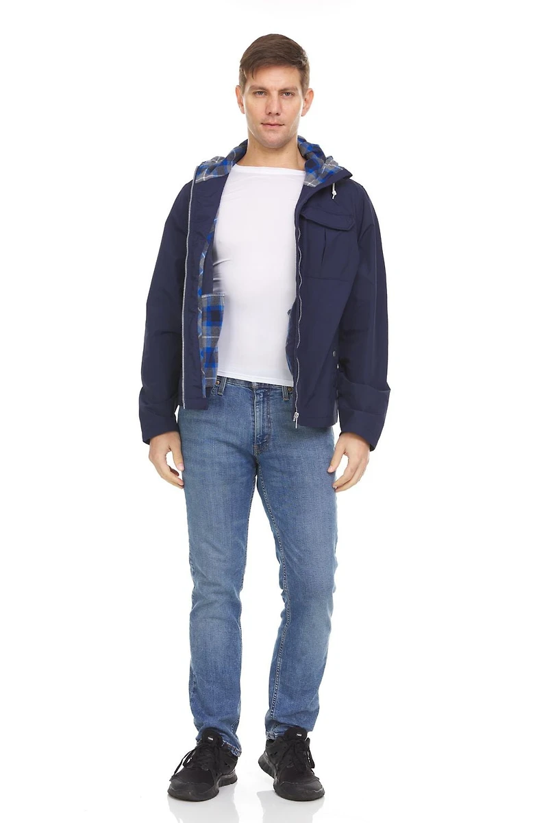 Veste coupe-vent à capuche Swiss Tech homme