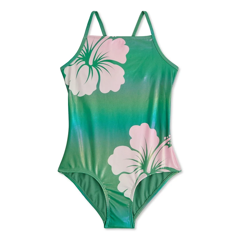 Maillot de bain 1 pièce à dos ouvert Justice pour filles