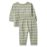 George Infants' Gender Inclusive Two Piece Long-Sleeve T-Shirt Set