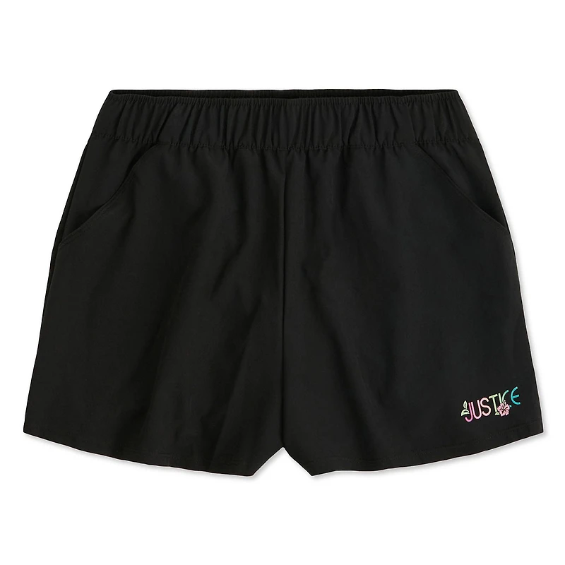 Justice Girls' Solid Board Short