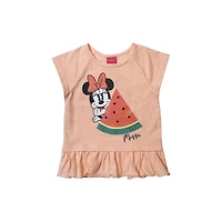 Disney Filles chandail à manches courte en jersey
