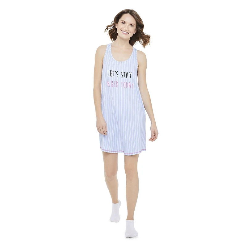 Chemise de nuit avec dos nageur George pour femmes