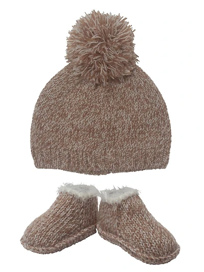 So Dorable Baby Hat and Booties