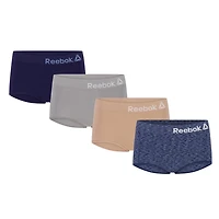 Reebok Ladies' 4 Pack Seamless Briefs, Size S-XL