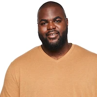 George Big Men's Stretch V-Neck T-Shirt