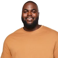 George Big Men's Short Sleeve Tee, Sizes 3XL-5XL