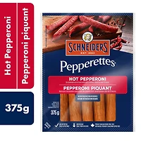 Bâtonnets de saucisson pepperoni piquant Pepperettes Schneiders 375 g