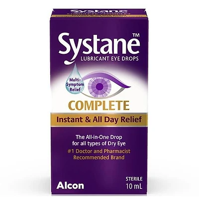 SYSTANE® Complete, Lubricant Eye Drops, Eye Drops For Dry Eyes