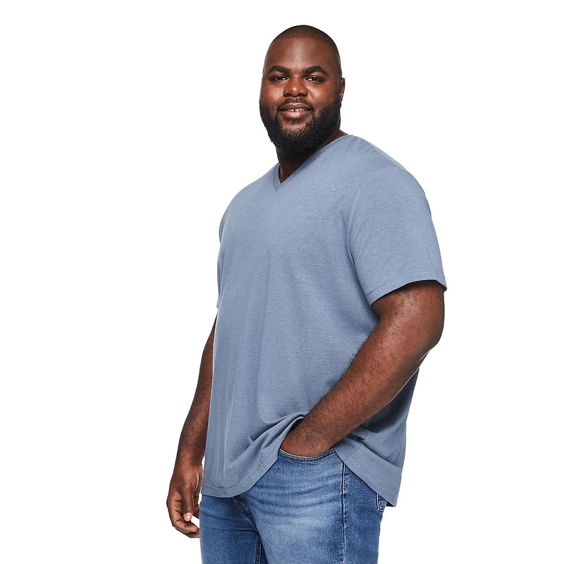 George Big Men's Stretch V-Neck T-Shirt