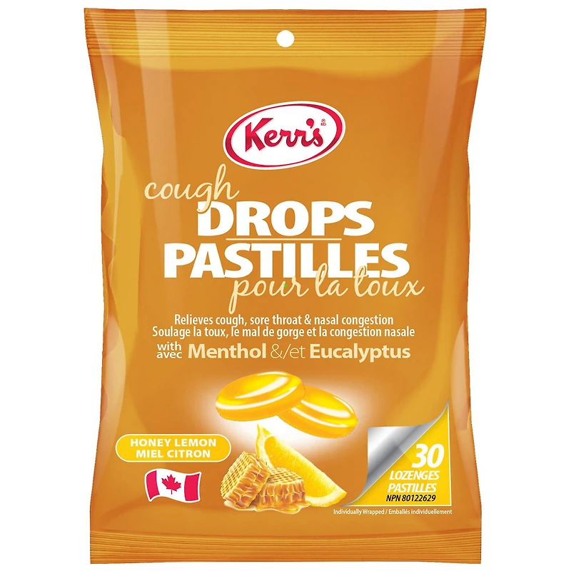 Kerr's Pastilles pour la toux Miel citron Pastilles Pour La Toux Miel Citron