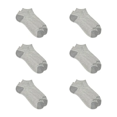 Fruit of the Loom Men's Dual Defense Low Cut Socks 6 Pairs, Men's Low Cut Socks 6 Pairs
