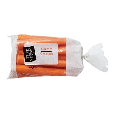 Carottes mon marché fraîcheur Sac de 3 lb