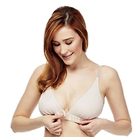 Carole Martin Crossover Front Closure Comfort Bra