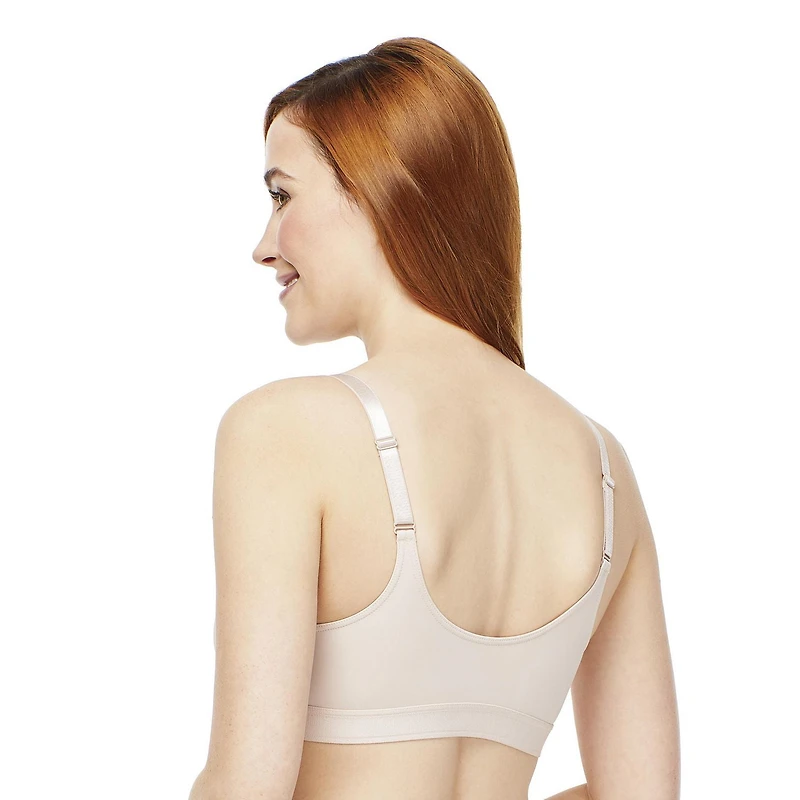 Carole Martin Crossover Front Closure Comfort Bra