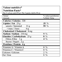 Vol-Au-Vent Coquilles de Pâtisserie