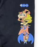 warner bros Men's Jogger Pants. These long jogger pants for men have an elastic waist band and draw string and