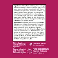 SUMM! Pork & Shiitake Gyoza Dumplings, 10 pieces gyoza with 1 package of sauce, 250g