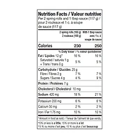 SUMM! Crispy Chicken Spring Rolls, 6 pieces spring rolls with 1 package of sauce, 350g